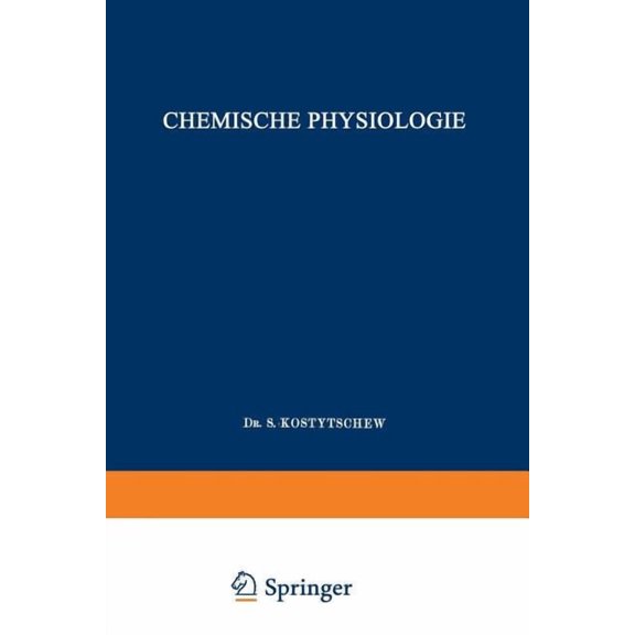 Lehrbuch Der Pflanzenphysiologie: Erster Band: Chemische Physiologie, (Paperback)