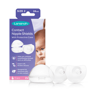 YIYEE Nipple Shields for Nursing Newborn 2 Count, Upgraded for Protecting  Inverted & Sore Nipples, Assisting Latch Difficulties, Great for