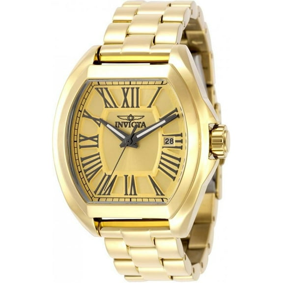INVICTA Angel Lady 38.00mm Stainless Steel Gold dial PC32 Quartz 48183