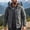 Dark Gray, variant on Men's Outdoor Waterproof Soft Shell Tactical Rain Jacket Windbreaker Bomber Jacket with Muti Zipper Pocket Big & Tall Size XS-5XL Black
