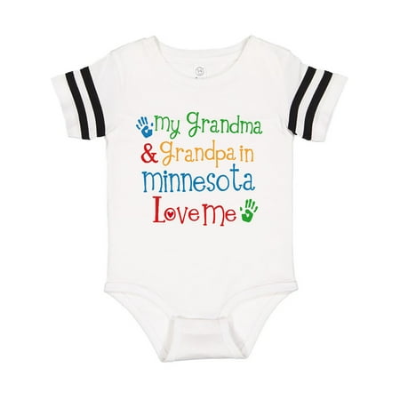 

Inktastic Minnesota Grandma Loves Me Gift Baby Boy or Baby Girl Bodysuit
