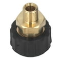 thumbnail image 3 of Rosca de manguera de lavadora a presión,Adaptador de lavadora a presión Accesorios de lavadora a presión de latón Adaptador de latón para lavadora a presión Tecnología de vanguardia, 3 of 14