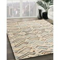 thumbnail image 2 of Ahgly Company Indoor Rectangle Abstract Camel Brown Solid Area Rugs, 2' x 3', 2 of 6