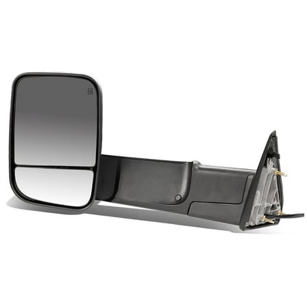 DNA Motoring For 09-16 Dodge Ram Driver LH Side Towing Mirrors w/Powered Heated Signal Puddle Light