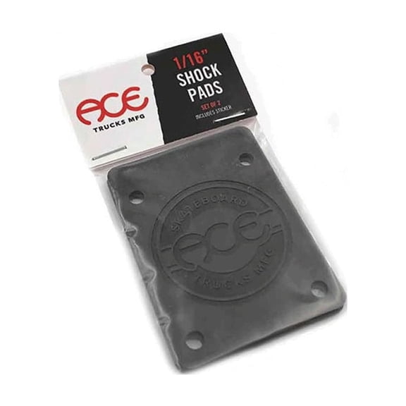 Ace Shock Pads Set 1/16" Black