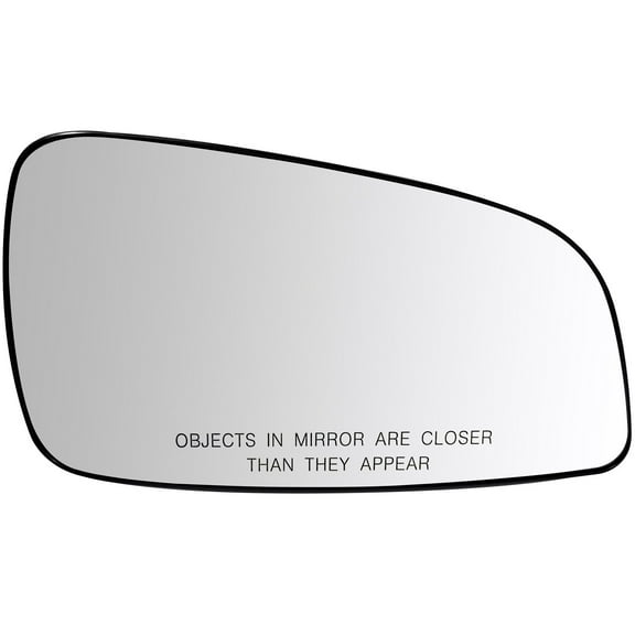 cciyu Chrome Side Mirror Glass Fit for 2008-2012 For chevy Malibu, 07-09 For Saturn Aura Diagonal 8-1/4 Inch Convex OE:15902388 PL:GM1325120