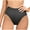 Black, variant on Lopecy-Sta Seamless Underwear for Women Lightweight Solid Color Mid Waist Underwear for Women Body Shaper High Waisted Thongs