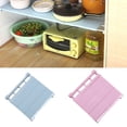 thumbnail image 4 of Dalazy Adjustable Closet Organizer Storage Shelf Wall Mounted Kitchen Rack Space Saving Wardrobe Shelves Cabinet Holders, 4 of 9
