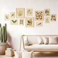 thumbnail image 5 of 97 DECOR Vintage Botanical Wall Art, Butterfly Poster Bird Print (UNFRAMED), 5 of 6