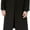 Black, variant on Men's Single Breasted Luxury Wool Full Length Topcoat - Available In Colors