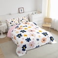 thumbnail image 3 of Castle Fairy Chic Flowers Bedding Comforter Set 2pcs for Female Men Women,Spring Garden Twin Comforter Sets Microfiber,Floral Blossoms Breathable Bedding Set,Breathable Home Decor,Reversible, 3 of 8