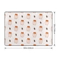 thumbnail image 2 of Area Rugs For Living Room Decor - Sunflower Seed Cute Hamster Soft Anti Slip Throw Washable Rugs 5x7 For Bedroom, Indoor Carpet For Bedroom Living Room 80x58In, 2 of 7