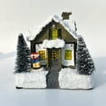 thumbnail image 3 of 2020 Christmas Decoration Glowing Small House Santa Doll Figurine Christmas Ornaments For Children Gift, 3 of 9