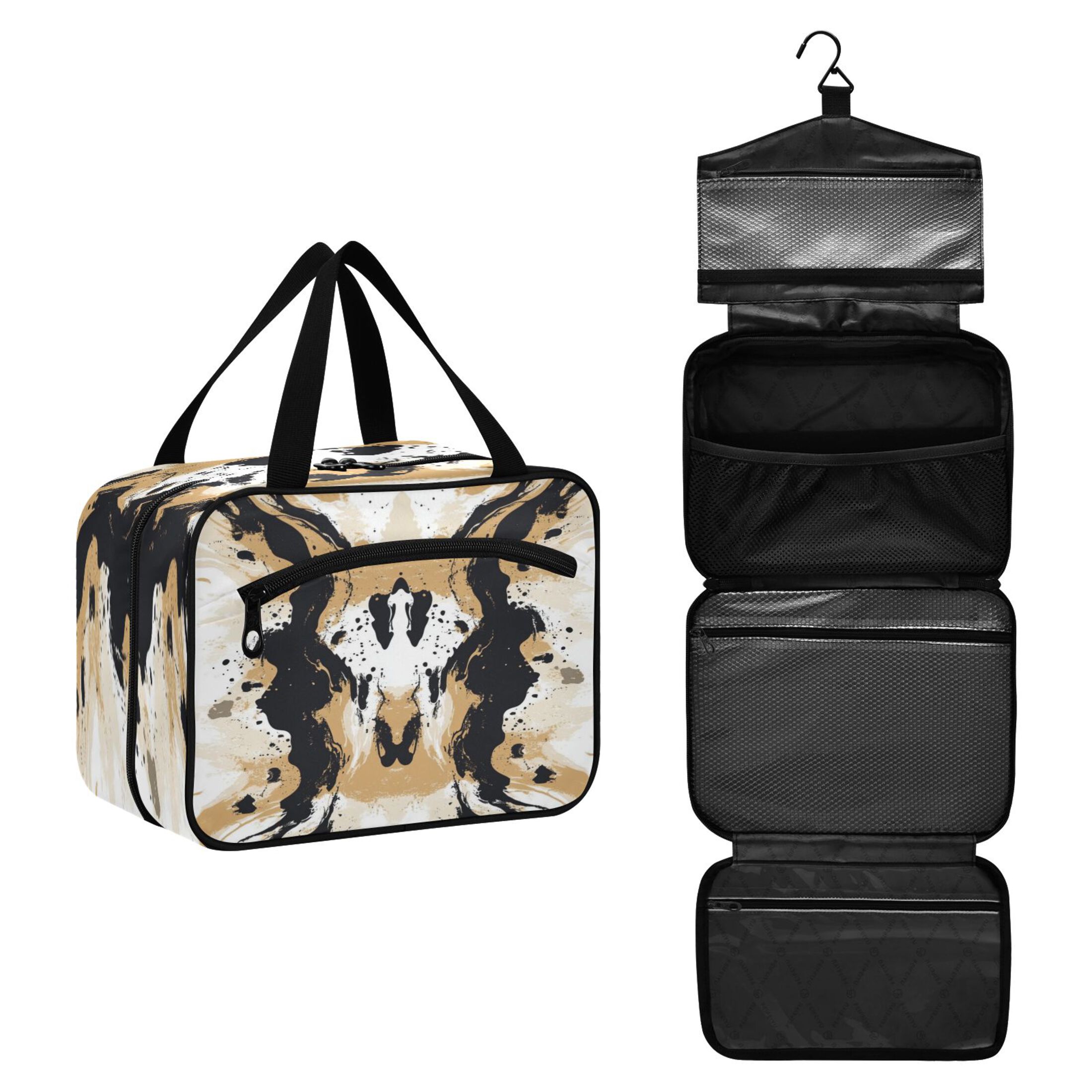 harley davidson toiletry travel bag Harley-Davidson Modular Traveling Polyester Kit Case Matte Black Finish Harley-Davidson Bar & Shield Fabric