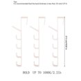 thumbnail image 4 of 1pc Solid Plastic Door Hook, Modern Non Perforated Strong Hanger Rack, Suitable For Home Use, 4 of 4
