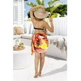 thumbnail image 3 of HAPPY BAY Women's Pareo Swimwear Bikini Beach Wrap Sarong One Size Cherry, Palm Tree, 3 of 4