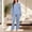Navy, variant on Vetsdori Long Sleeve Pajamas Sets for Women Plus Size PJS Nightwear Stripe Pants Sleepwear Soft Homewear,Womens Pajamas 2 Pieces