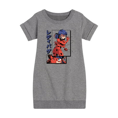 

Manga Ladybug - Toddler And Youth Girls Fleece Dress