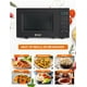 thumbnail image 2 of COMMERCIAL CHEF Microondas de 0.7 pies cúbicos con 10 niveles de potencia, microondas de 700 W con pantalla digital, microondas de encimera con cerradura de puerta de seguridad para niños, programable, 2 of 5