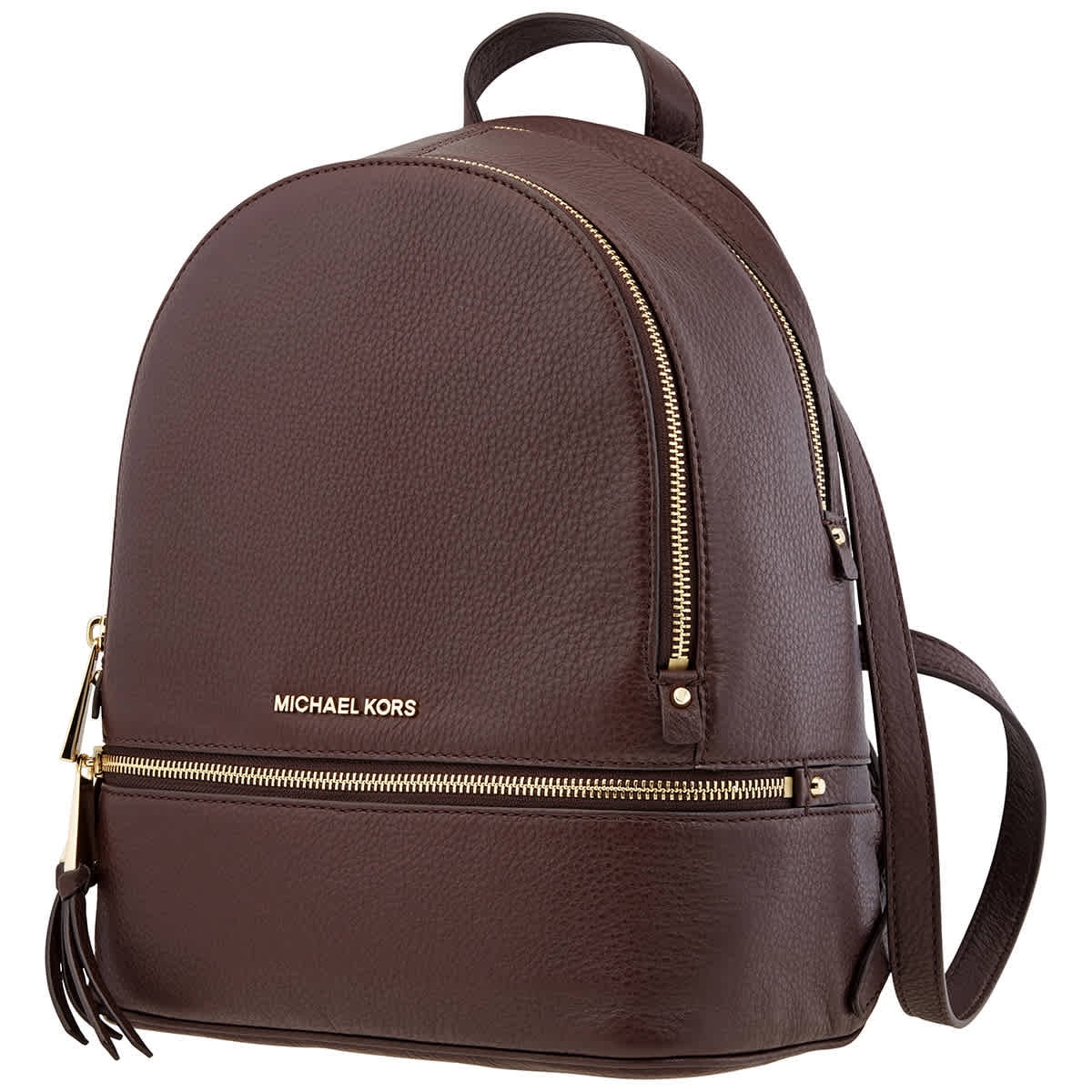Michael Kors Rhea Small Leather Backpack - Barolo 