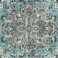 thumbnail image 5 of SAFAVIEH Skyler Boniface Floral Area Rug, Blue/Ivory, 7' x 7' Round, 5 of 6