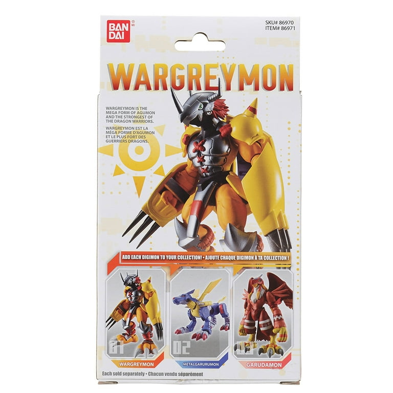 Bandai Digimon Shodo WarGreymon Action Figure (3.5 Bandai Digimon Shodo WarGreymon Action Figure (3.5