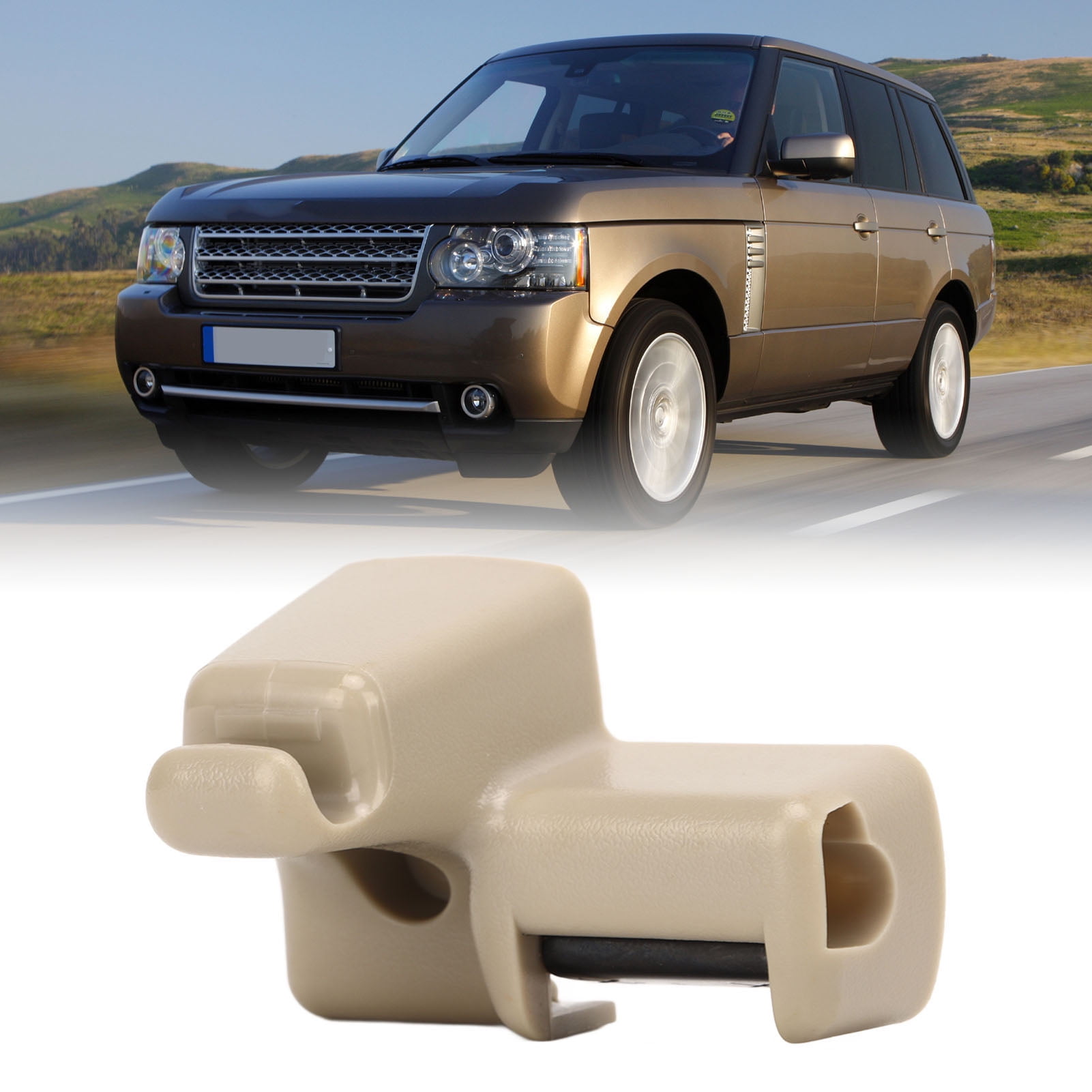 Ahlsen 2 Pièces Clip Pour Visière De Voiture, Crochet Pare-Soleil Pour