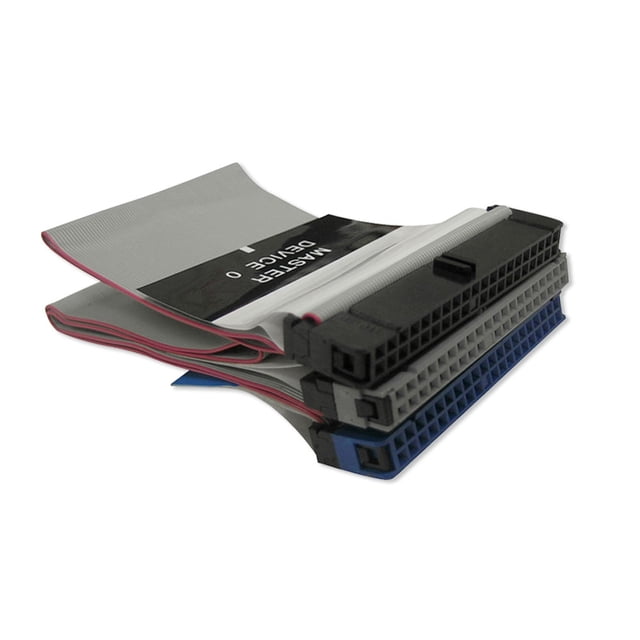 Blue Diamond ATA66100 Câble IDE PVC 2 lecteurs – 3 pi