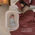 thumbnail image 4 of HALO BassiNest Lite, Slides Over Bed with Mesh Walls for Airflow & Visibility, Lowering Wall for Easy Access, Portable & Lightweight, 4 of 7