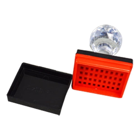 INTBUYING 5PCS Rectangle Stamp Holder (30*40mm)