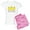 With Pink Camo Pant, variant on CafePress - Hangin With My Peeps Pajamas - Women's Short Sleeve Print T-Shirt and Pants Light Cotton Pajama Set