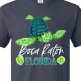 thumbnail image 4 of Inktastic Boca Raton, Florida Happy Sea Turtle T-Shirt, 4 of 5