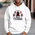 thumbnail image 2 of GuangCheng Chirstmas Tree Printed,Hooded,Sweatshirts for Men,Drawstring,Drop Shoulder,Long Sleeve,Thick,Pullover,Coats Hoodies, 2 of 5