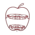 thumbnail image 4 of AMLESO Iron Fruit Basket Detachable Household for Office Desktop Kitchen Countertop Red, 4 of 8
