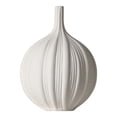 thumbnail image 3 of Florero de cerámica, florero decorativo de centro de mesa, florero contemporáneo elegante para chimenea, , estantes de pared, mesa de entrada 25x17cm, 3 of 8