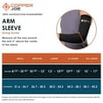 Copper Joe Arm Compression Sleeve Elbow Brace for Men & Women Arm