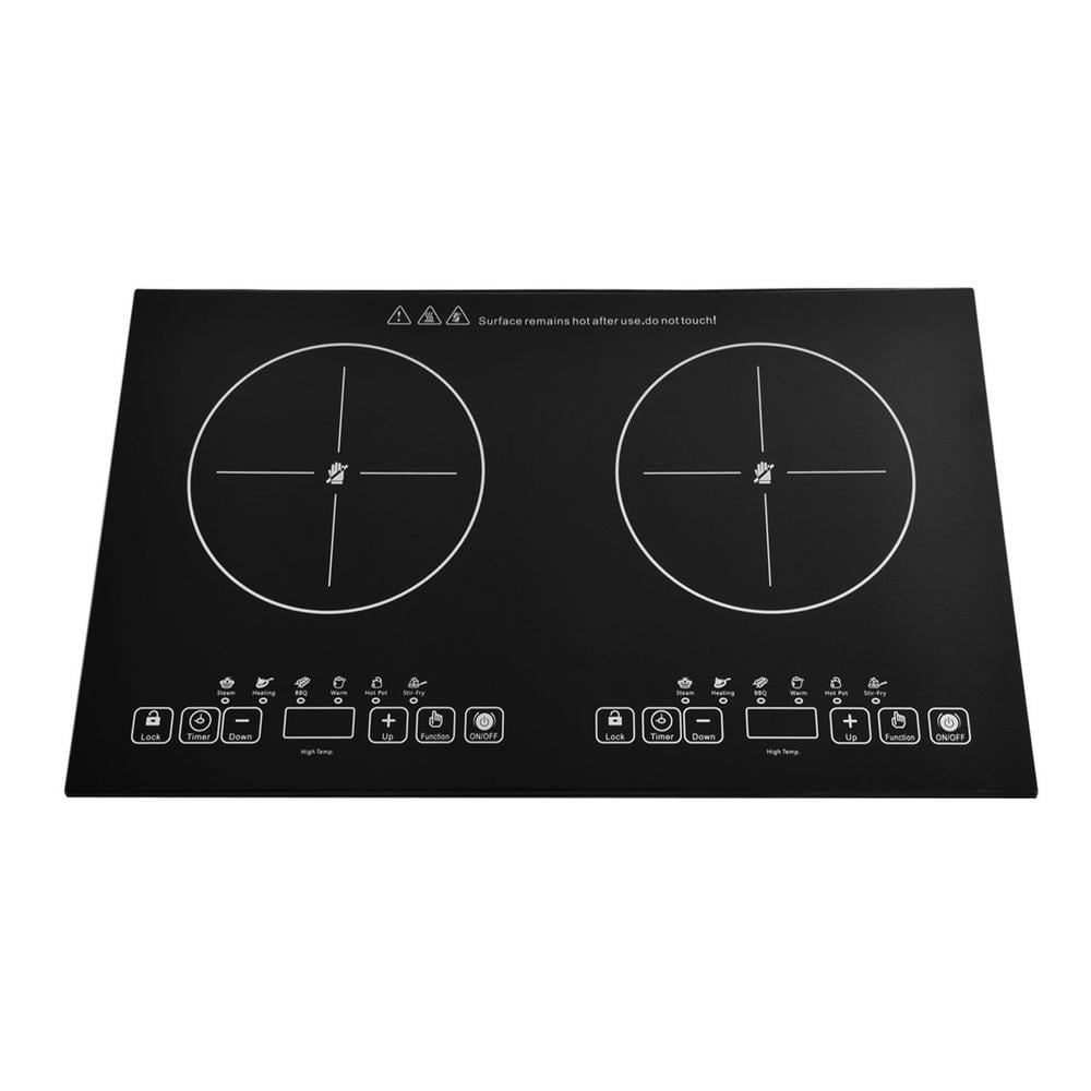 VAHIGCY Electric Ceramic Stove 110 Volt Kitchen Stove with Touch Control High-Power Countertop Electric Cooking Stove for High-Temperature Cookware well made