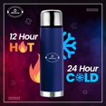 thumbnail image 5 of SOPL-OLIVEWARE Skyper Vacuum Bottle (500ml), Stainless Steel, Hot & Cold, Insulated Bottle, Fit for Indoor & Outdoors (Blue), 5 of 5