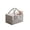 2#Gray, variant on TACILIP Diaper Caddy Organizer Foldable Storage Bag Portable Lightly Multifunction Changeable Compartments Storage and Organization for Outdoor Travel Picnic