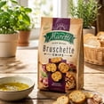 thumbnail image 3 of Maretti Bruschette Chips Slow Roasted Garlic (3.4 oz) – All Natural Oven Baked Bagel Chips, Vegetarian Friendly Party Snack, 3 of 8