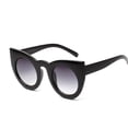 thumbnail image 4 of La Manera Clásica Del Diseñador Del Ojo De Gato De Las Nuevas Mujeres De Los Hombres Sombrea El Negro Brillante De Las Gafas De Sol Sunnimix Gafas de sol de las mujeres, 4 of 8