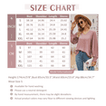thumbnail image 5 of Aifer Womens Tops and Blouses,Trendy V-Neck Lantern Sleeve Chiffon Blouse Loose Fit Long Sleeve Dressy Holiday Shirts Solid Color Elegant Tunic Tops, 5 of 5