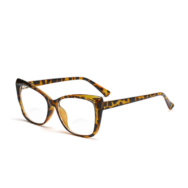 Bifocal Reading Glasses Cat Eye Plastic