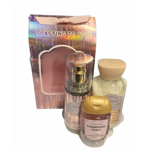 Bath and Body Works Champagne Toast - Mini Gift Set Trio