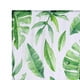 thumbnail image 2 of Cortina de baño para el hogar de 180x150cm Cortina de ducha de impresión de hoja de planta verde de fibra impermeable de alta densidad seitruly JJ21344-00, 2 of 6