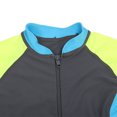 thumbnail image 2 of Bañador deportivo acuático para niños protección solar elástica para niños traje de baño con cremallera manga larga de una pieza para niños para navegar ANGGREK Otros, 2 of 8