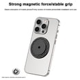 thumbnail image 4 of Universal Magnetic Phone Mount Car Dashboard Holder 17mm Ball Head Connector Base for Cell Phones & GPS Devices, Strong Adhesive Grip, 4 of 8