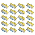 thumbnail image 1 of Adaptador acoplador cambiador de género de cable serie de 9 pines RS-232 DB9 hembra a hembra ABCGoodefg (paquete de 20), 1 of 6