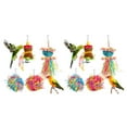 thumbnail image 4 of Maytalsory Wood Gifts For Bird Lovers Bird Shredding Budgies Toy Set Made With Premium Natural Colorful multicolored 2Set, 4 of 6