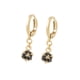 thumbnail image 1 of Aretes Swarovski Onix Bola De Fuego Colgante Oro 14k Lam dorado Unitalla, 1 of 7
